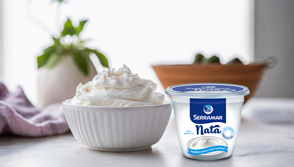 Chantilly Caseiro com Nata Serramar