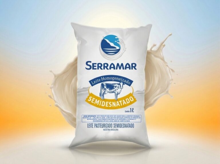 Leite Semidesnatado Saco
