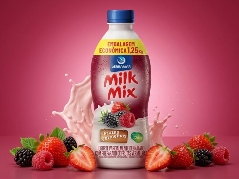 Milk Mix 1,25 Frutas Vermelhas