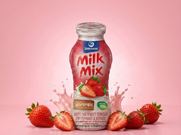 Milk Mix 180g Morango