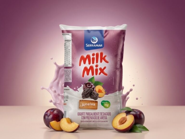 Milk Mix 1kg Ameixa