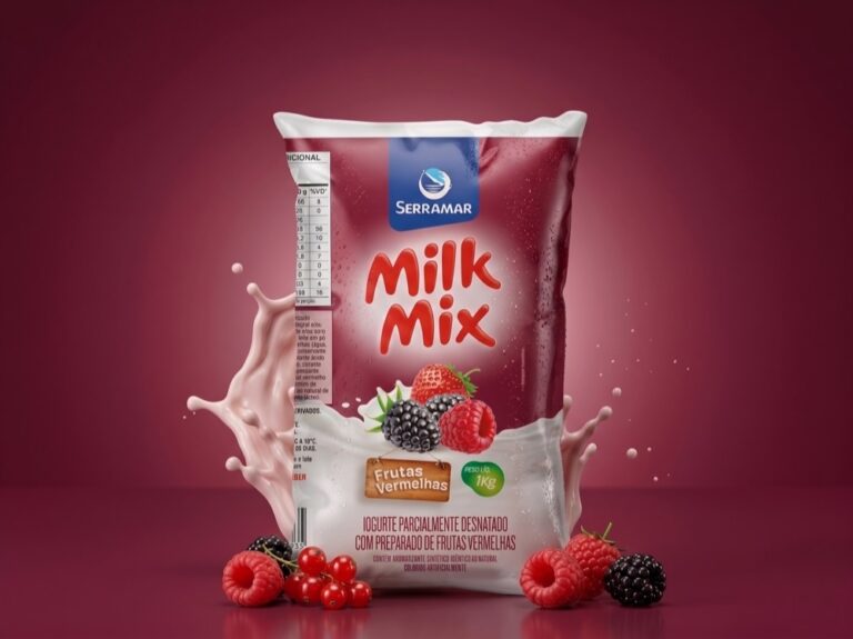 Milk Mix 1kg Frutas Vermelhas