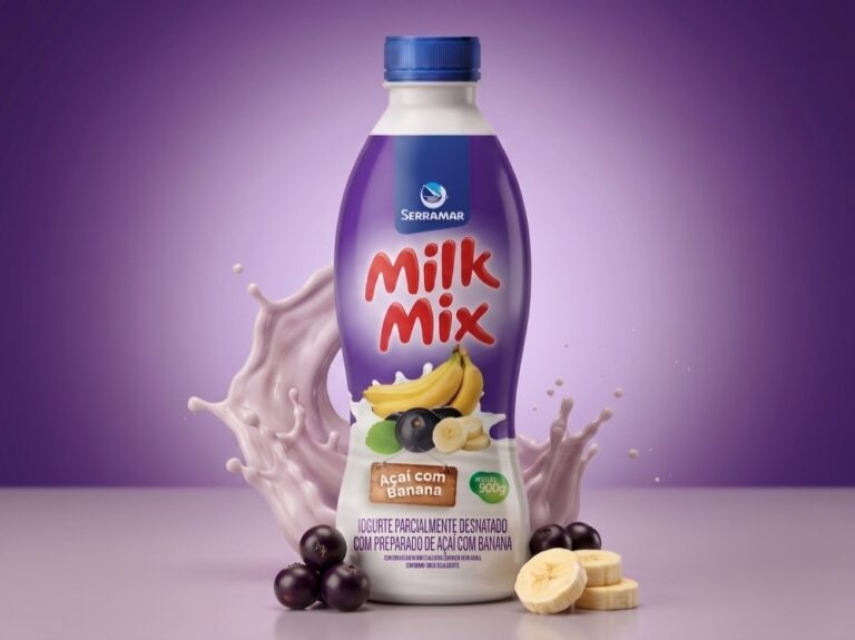 Milk Mix 900g Açaí Banana
