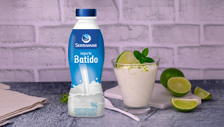 Mousse de Limão com Iogurte Batido Serramar