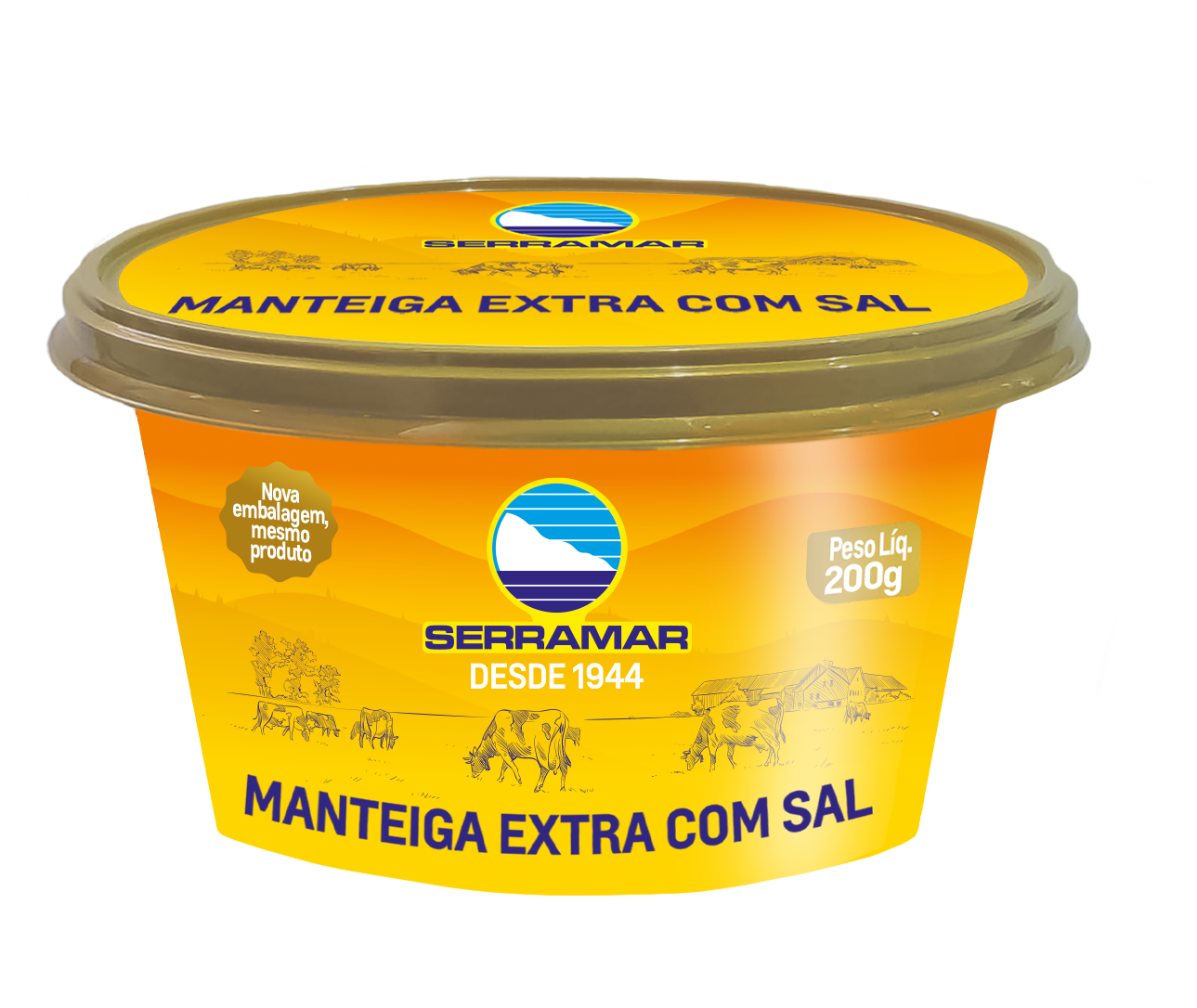 Manteiga Extra com Sal Serramar