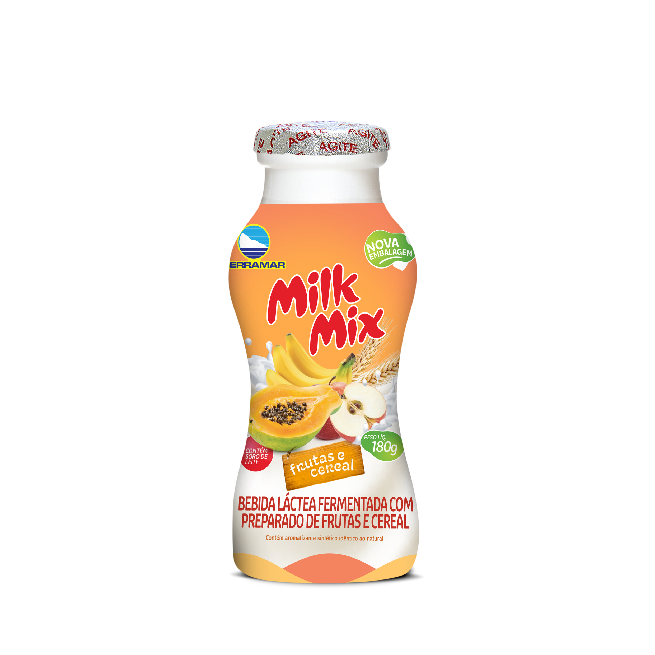 Bebida Láctea Fermentada com Preparado de Frutas e Cereal